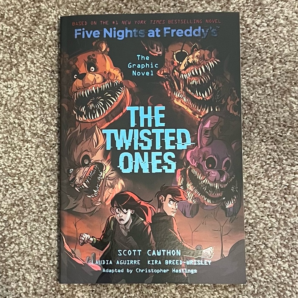 FNAF graphic novel “The Twisted Ones” by Scott Cawthon